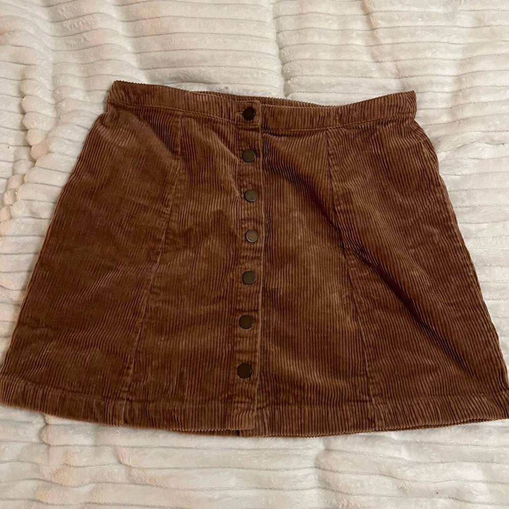 Corduroy skirt